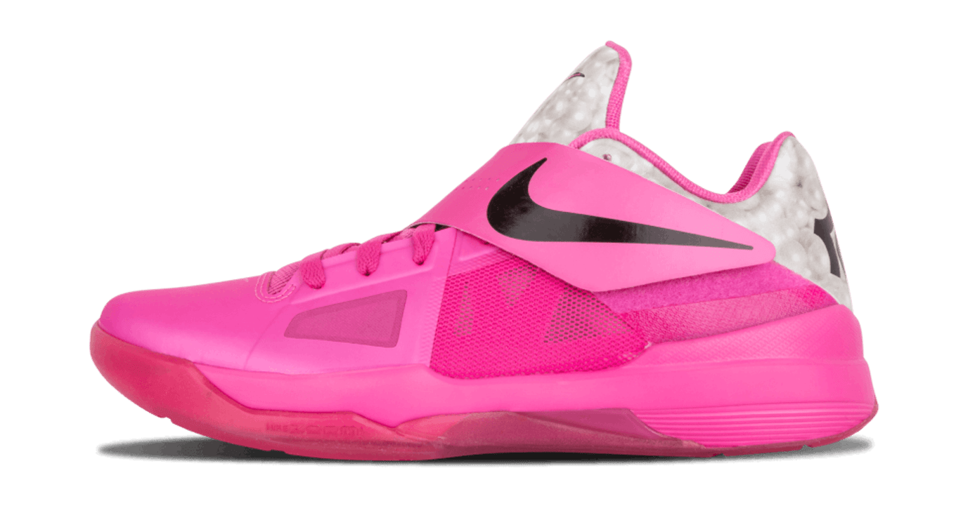 kevin durant hot pink shoes