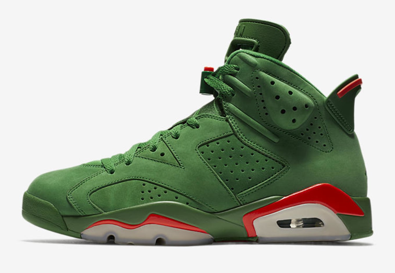 jordan 6 gatorade on feet