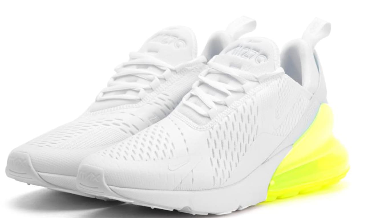 nike air max 270 white white