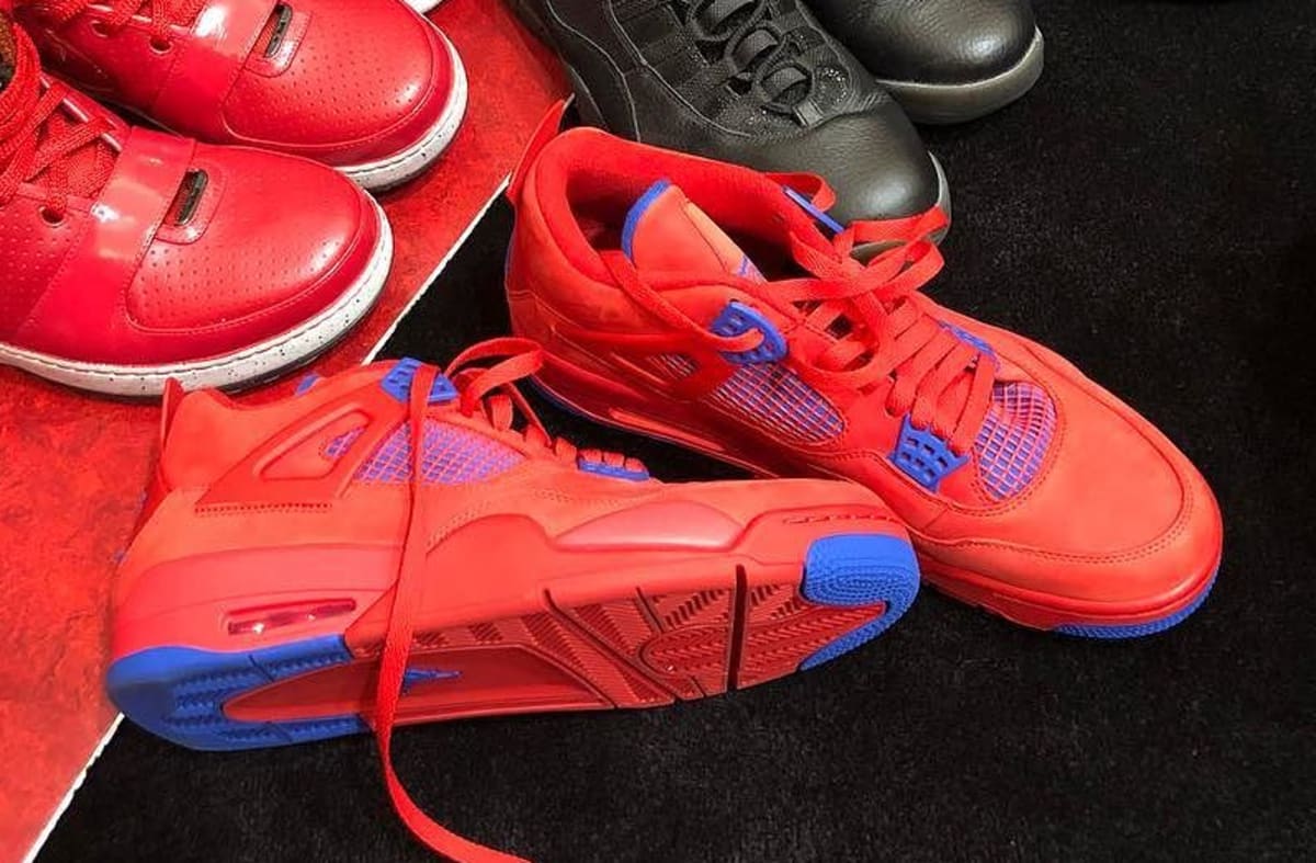 Chris Paul Air Jordan 4 IV Clippers Sample Sole Collector