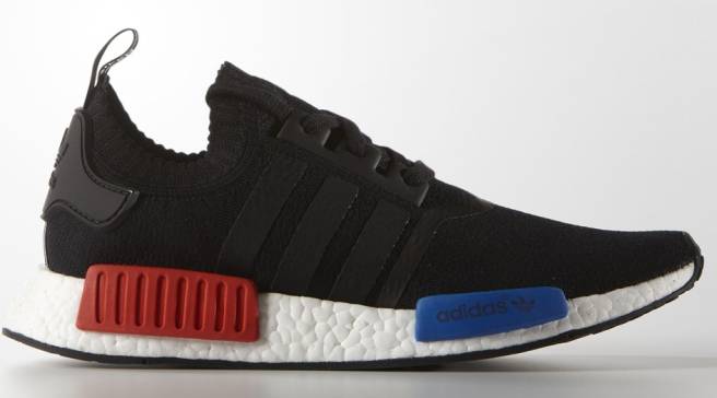 nmd core black lush red