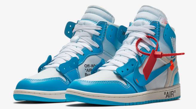 Off-White x Air Jordan 1 'UNC' | Jordan | Release Dates, Sneaker 