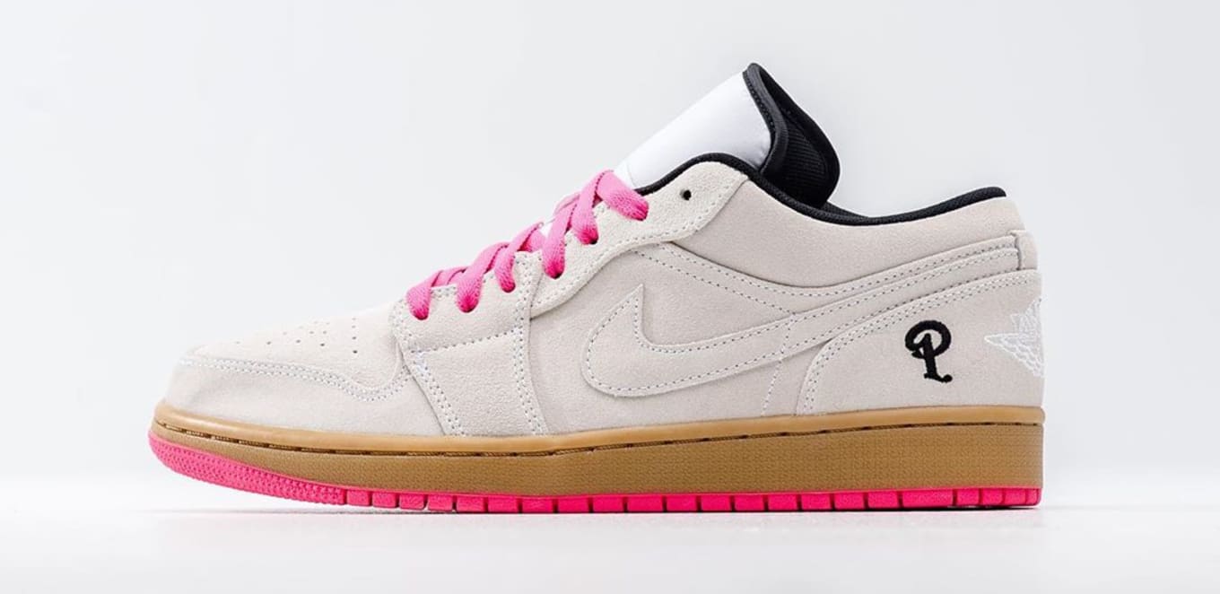 air jordan 1 low pink sole