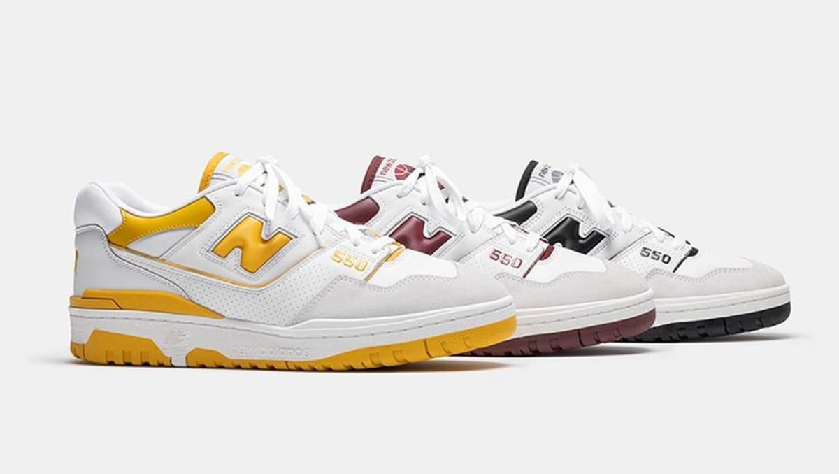 New Balance 550 Sneaker Release Guide 5/5/21: Air Jordan 7 Supreme x
