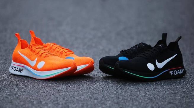 nike zoom fly mercurial off white
