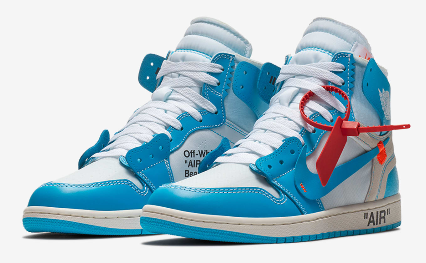 Off-White x Air Jordan 1 'UNC' Nike 