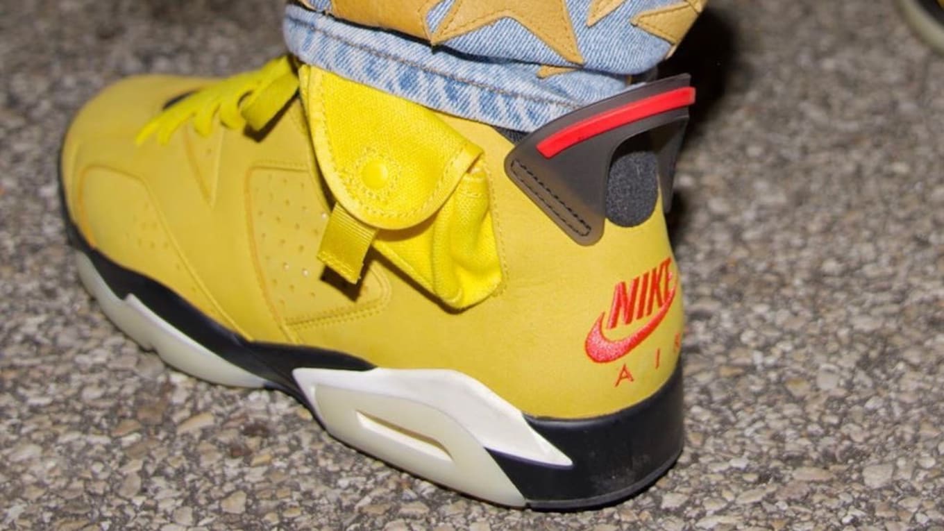 Air Jordan 6 Collab in Yellow 