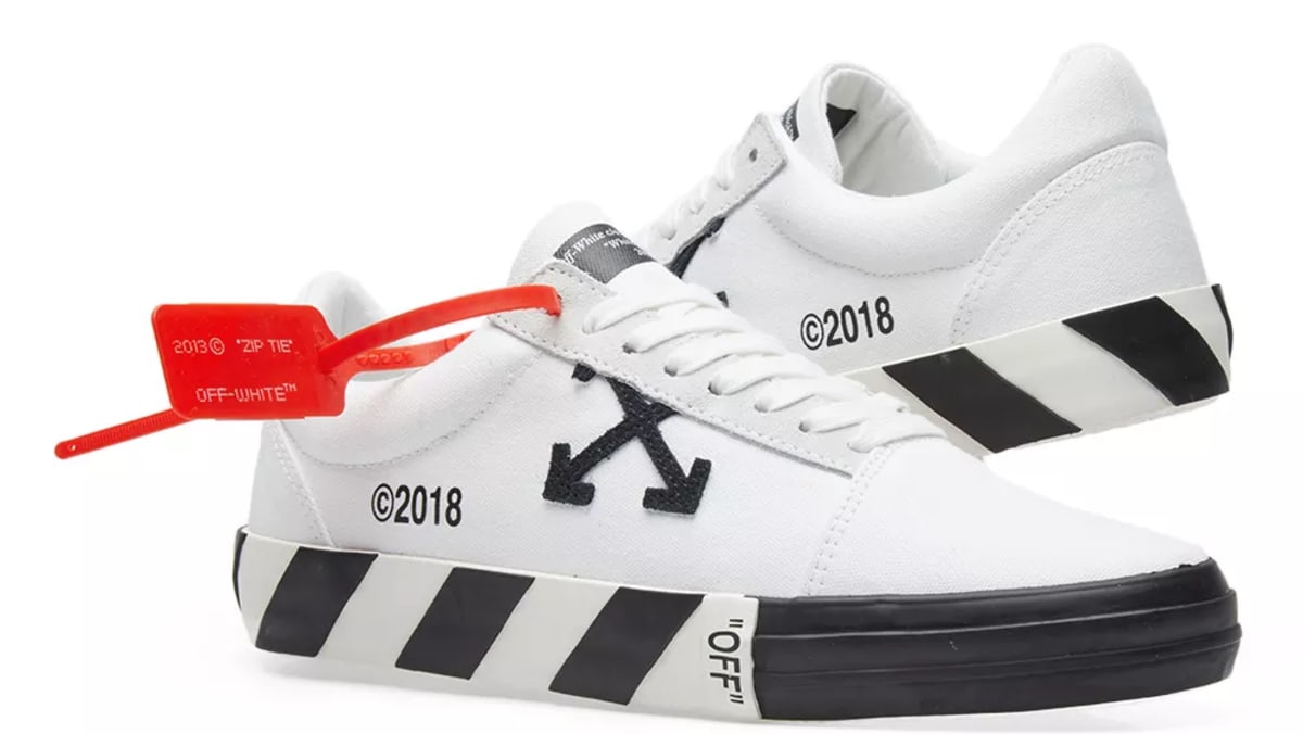 off white vulc low top for sale