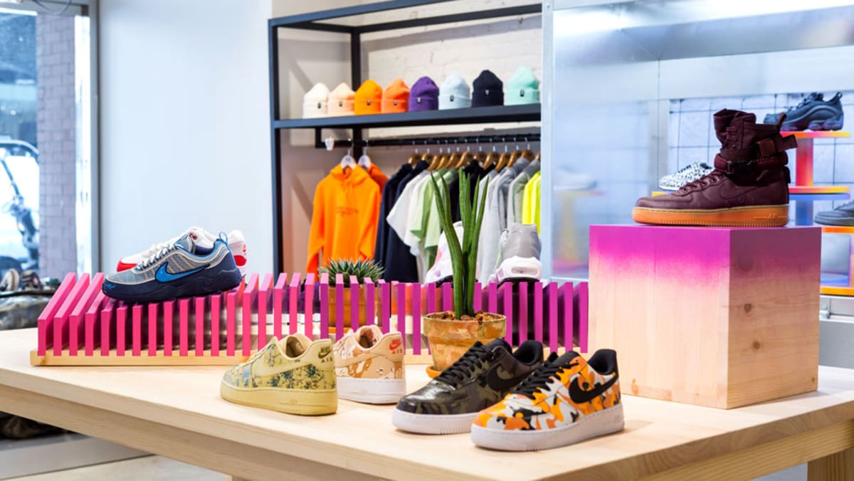 complex shoe store new york