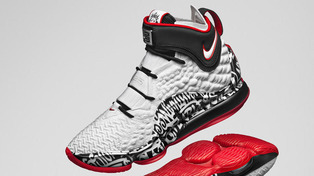 lebron james graffiti shoes