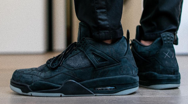 air jordan 4 retro kaws price