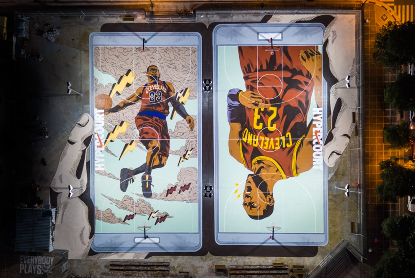 Nike Builds Digital Basketball Courts In The Philippines Sole Collector