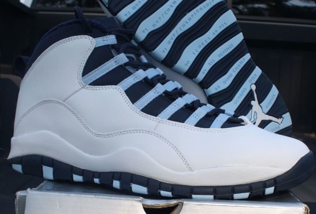 Air Jordan 10 "UNC" - 20 Air Jordan Samples Ebay | Sole Collector