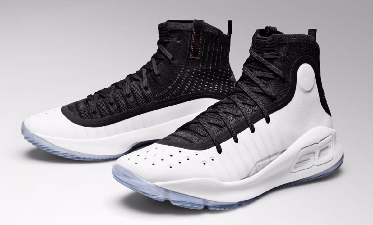 Under Armour Curry 4 Black/White 1298306-007 Release Date | Sole Collector