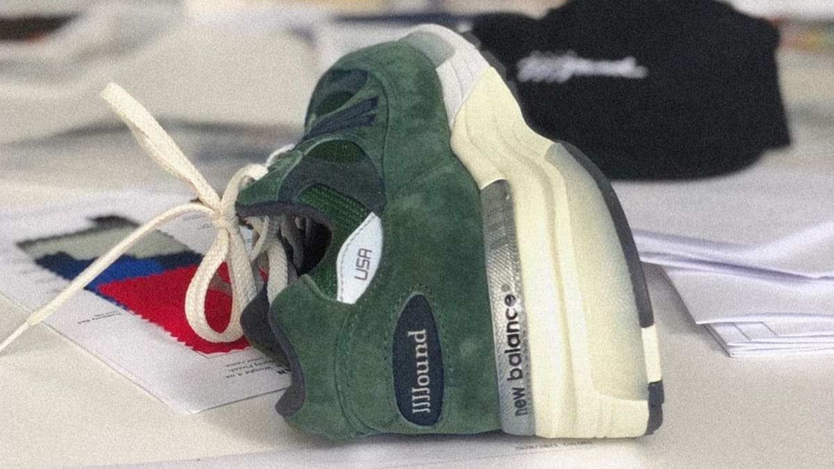 Jjjjound X New Balance 992 Grey And Green Release Date Sole Collector