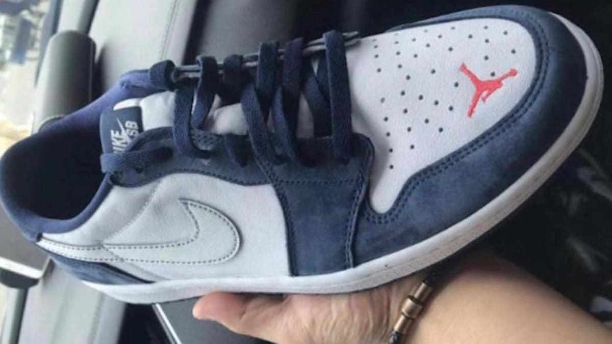 First collab jordan nike sb Clearance