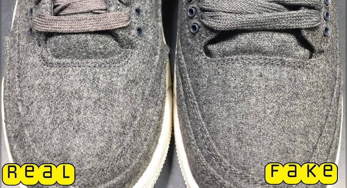 jordan 12 wool fake