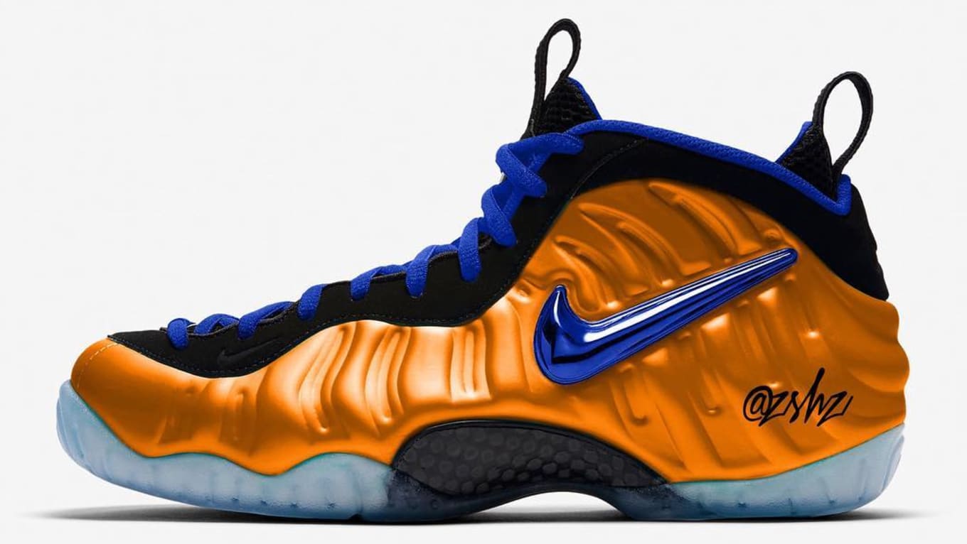 Knicks' Nike Air Foamposite Pro Release 