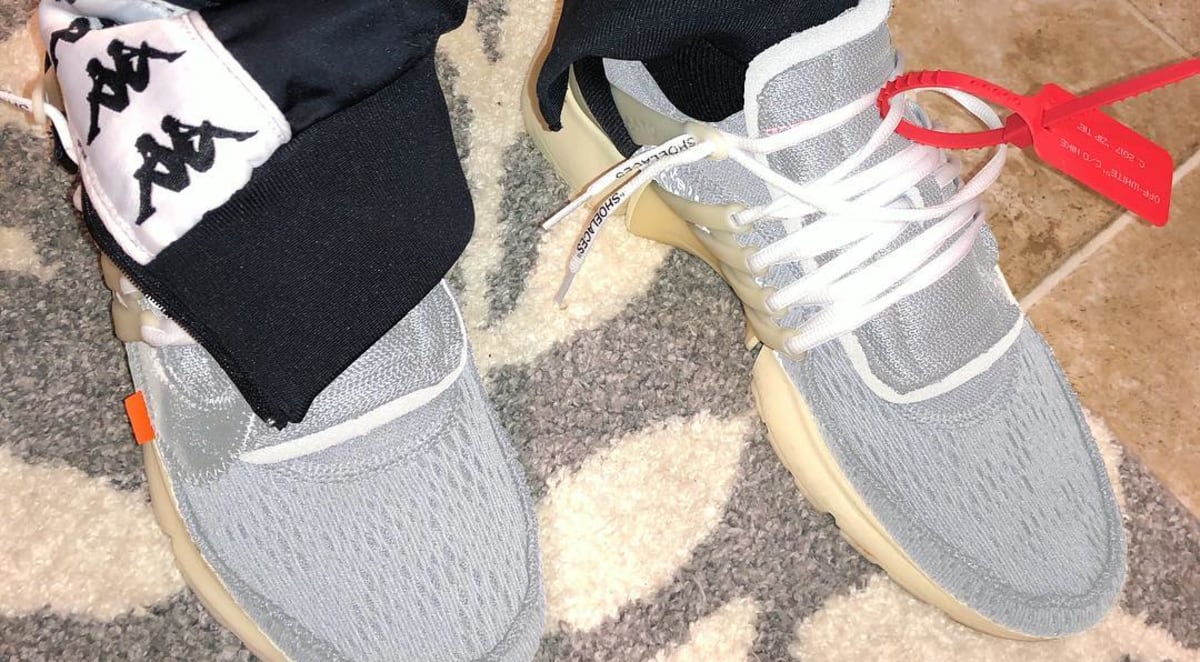 grey and white prestos