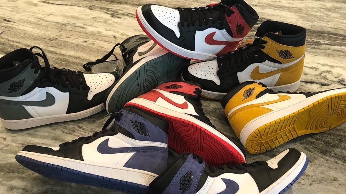 Air Jordan 1 Retro High Og 6 Rings Pack 555088 112 555088 109 555088 115 555088 135 Release Date Sole Collector