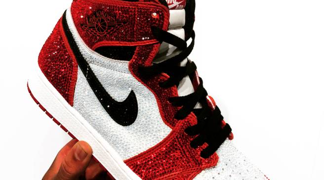 custom made shoes jordans