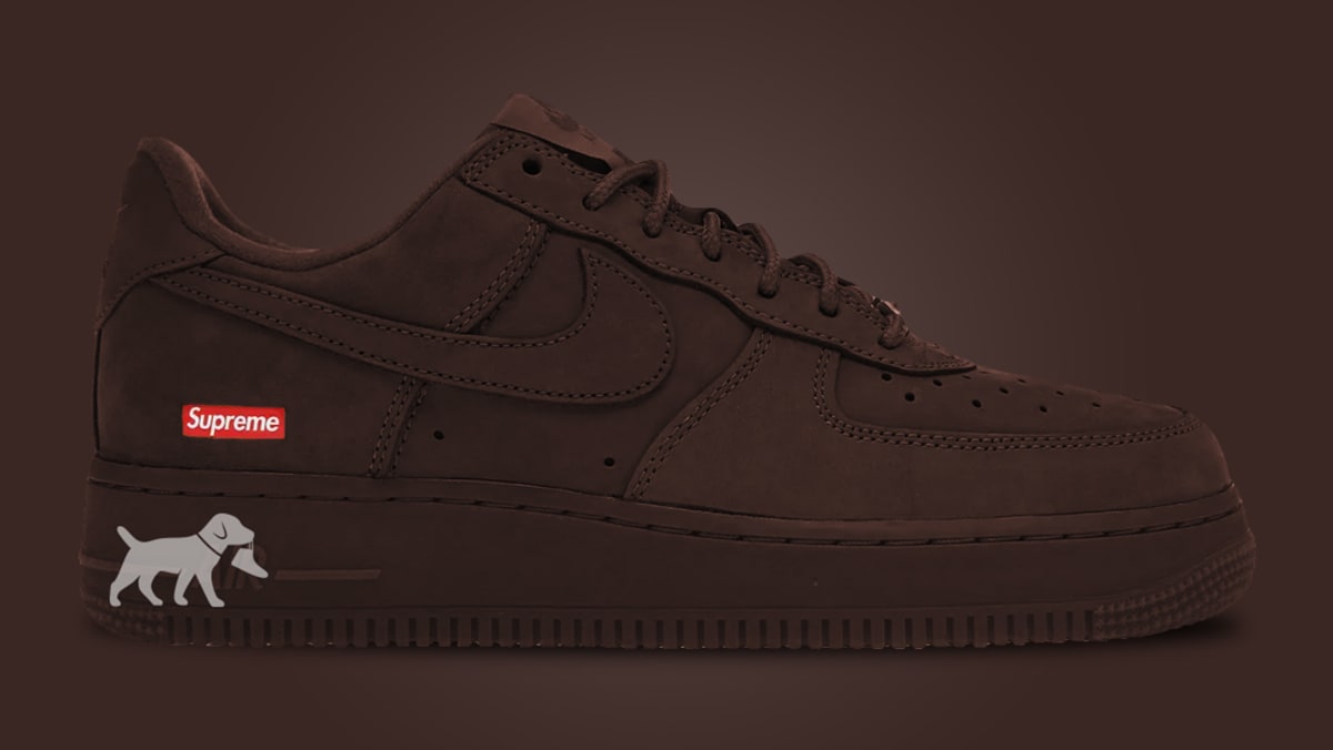 Supreme x Nike Air Force 1 Low 'Baroque Brown' Fall/Winter 2023 