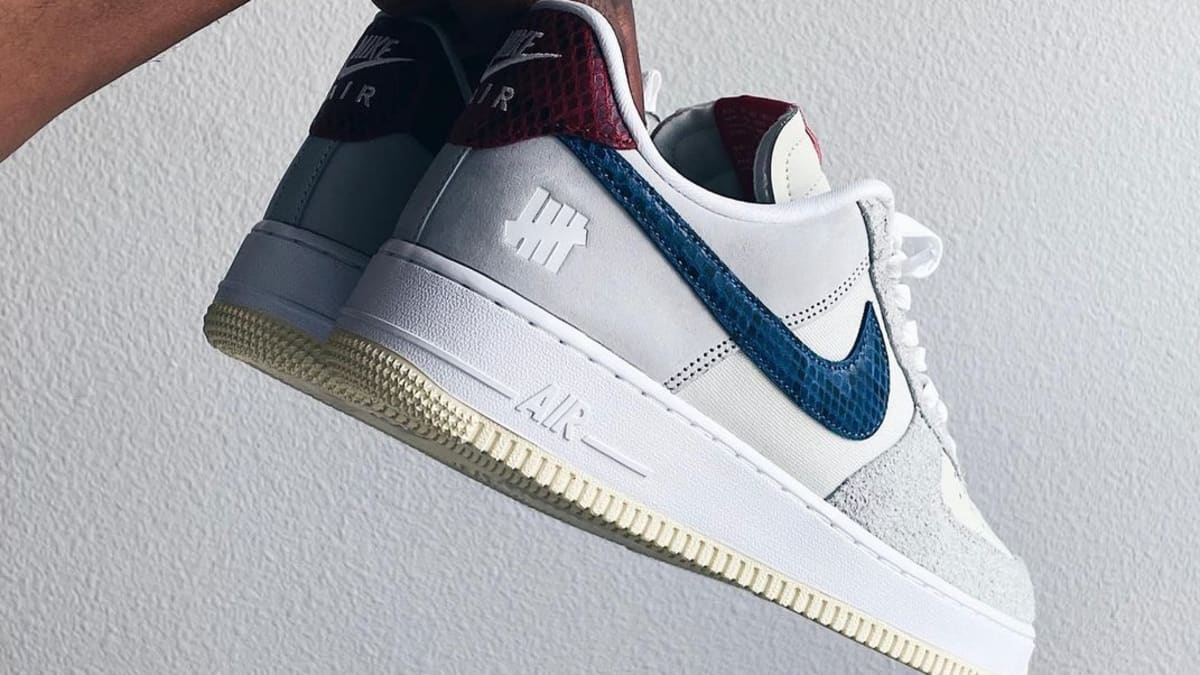 Shoes for Men and Women: Another Undefeated x Nike Air Force 1 Collab