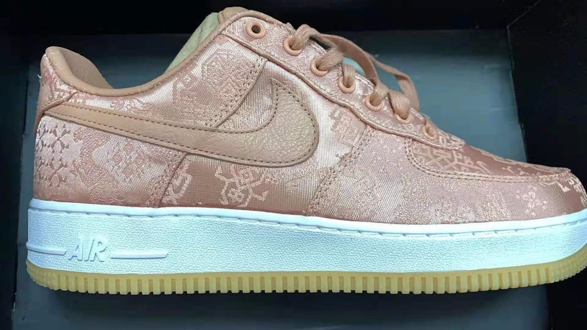 air force 1 with rose gold