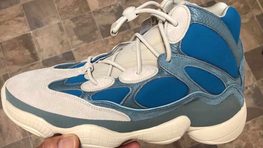 blue yeezy 500