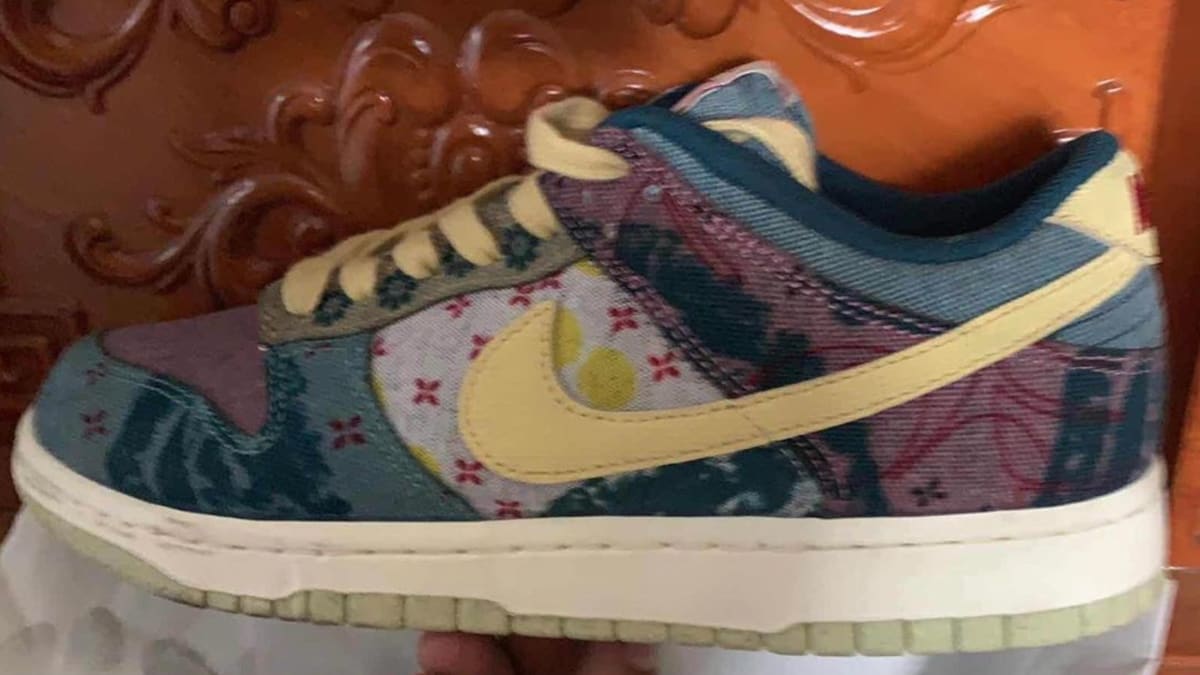 nike dunk low multi color