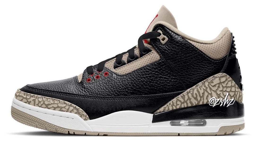 tan jordan 3