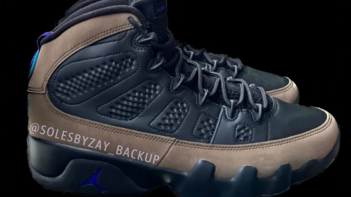 Air jordan 9 marrone best sale