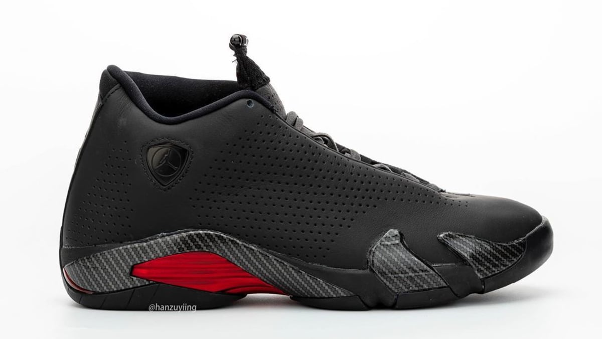 Air Jordan 14 Retro Black Ferrari Release Date Bq3685 001 Sole