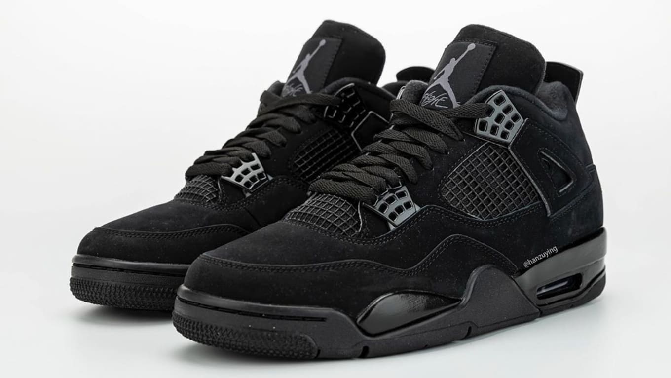 jordan retro 4 triple black