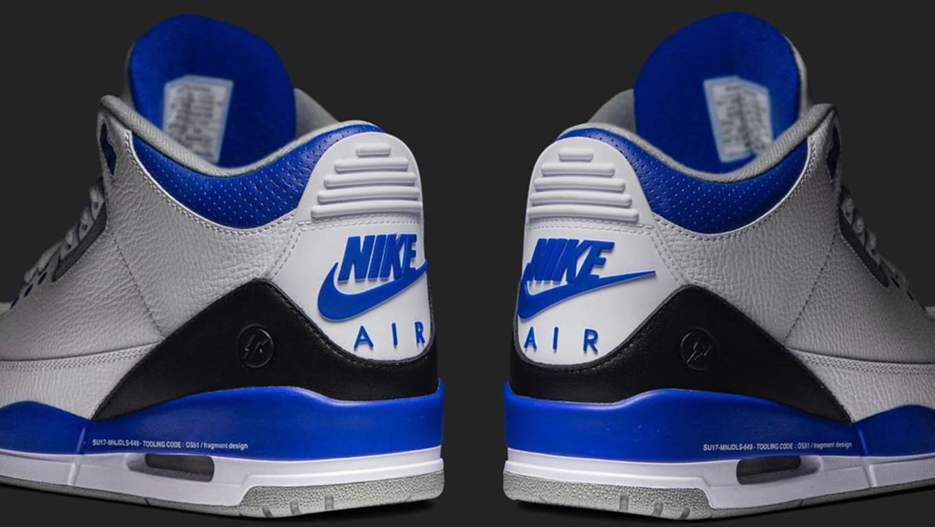 fragment design x nike air jordan 3