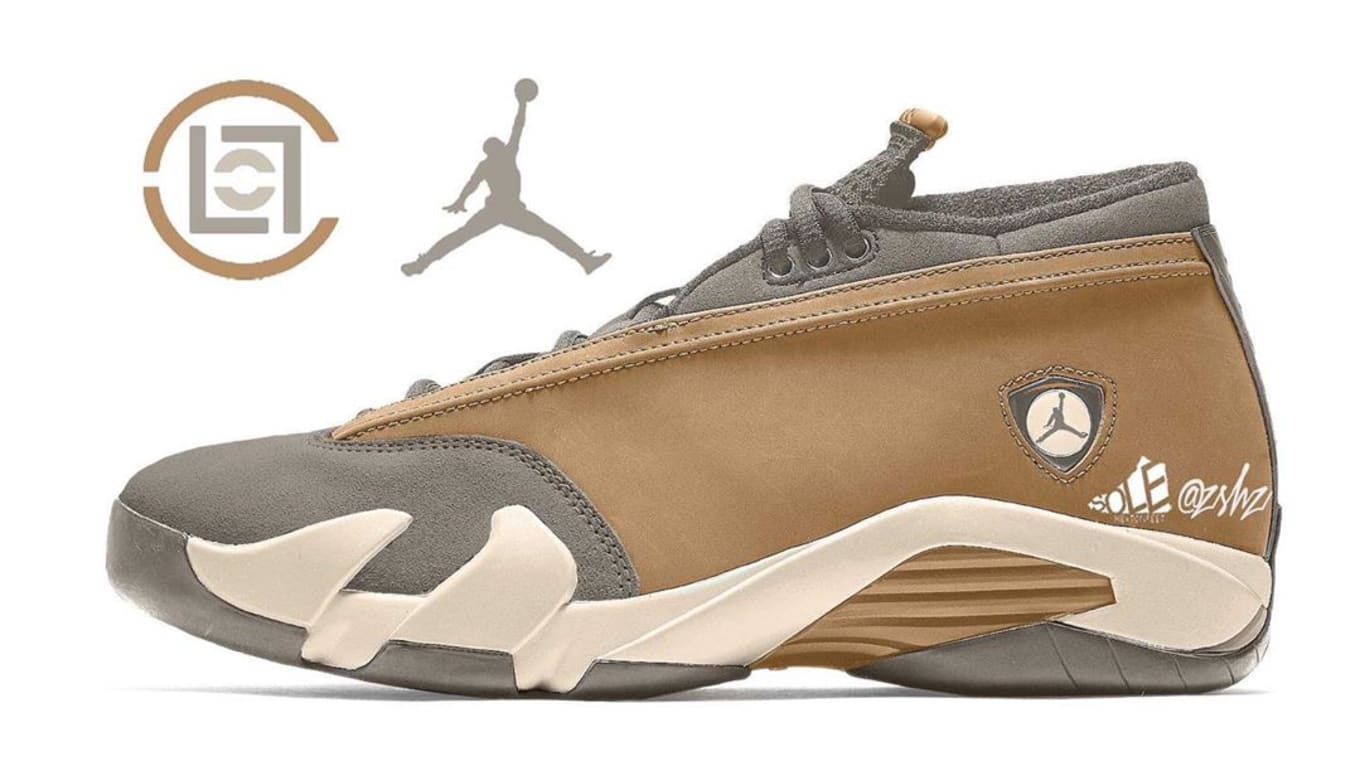 Download Free Clot X Air Jordan 14 And Air Jordan 35 Release Date Dc9857 200 Dd9322 200 Sole Collector PSD Mockups.