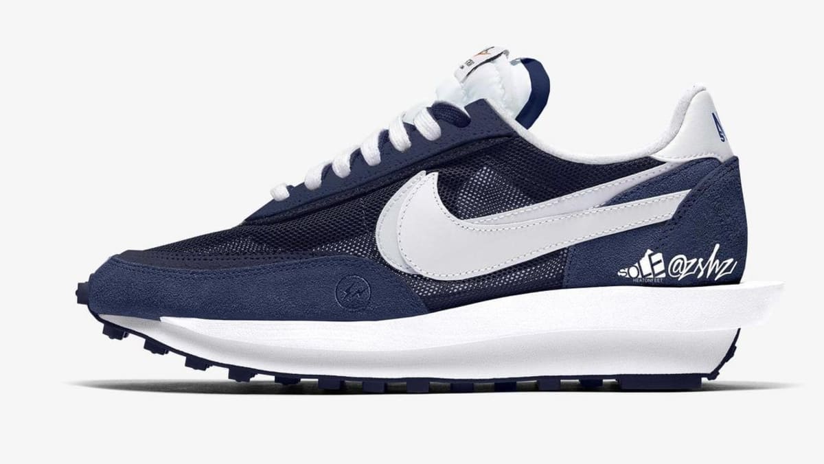 x sacai ld waffle sneakers