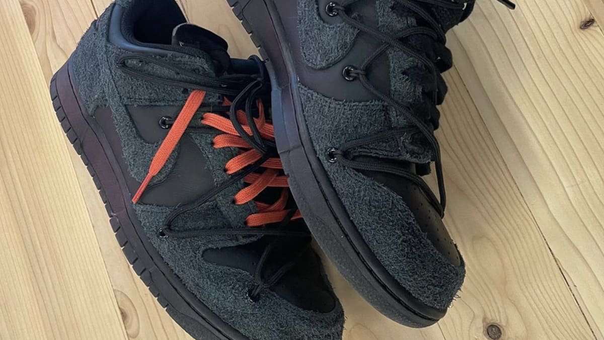 off white dunks black