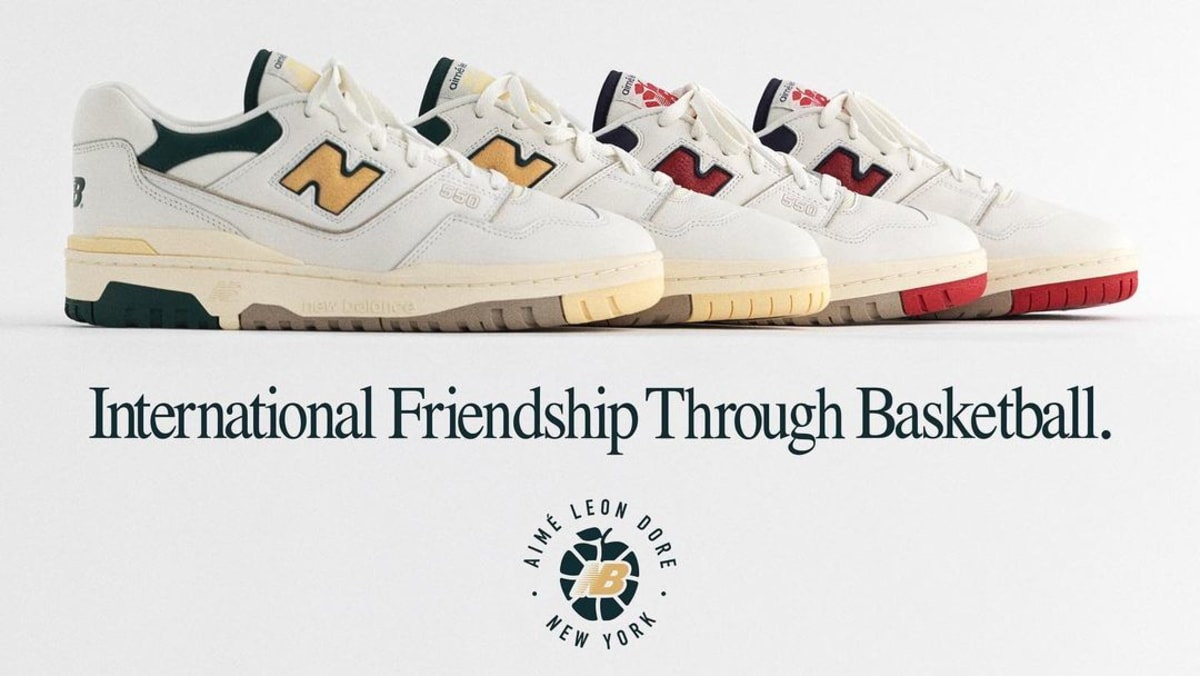 Aime Leon Dore x New Balance P550 Collab Spring/Summer '21 Release