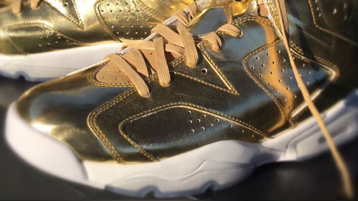 Air Jordan 6 Pinnacle Metallic Gold Legit Check Sole Collector