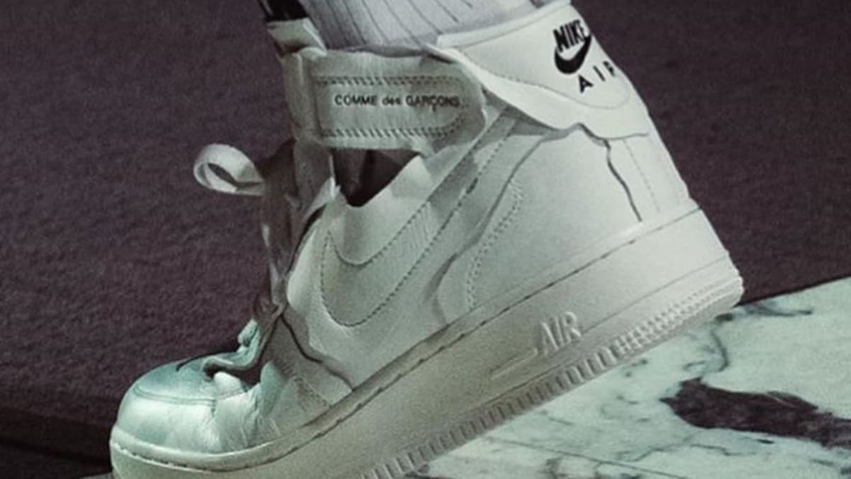 comme des garcons air force one