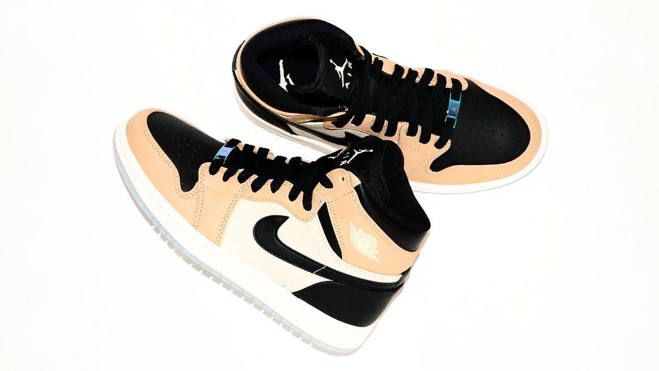 air jordan 1 mid mushroom