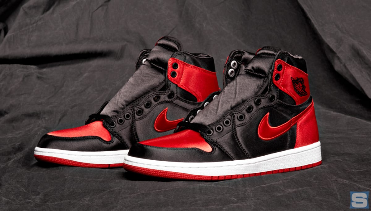 satin 1s on feet