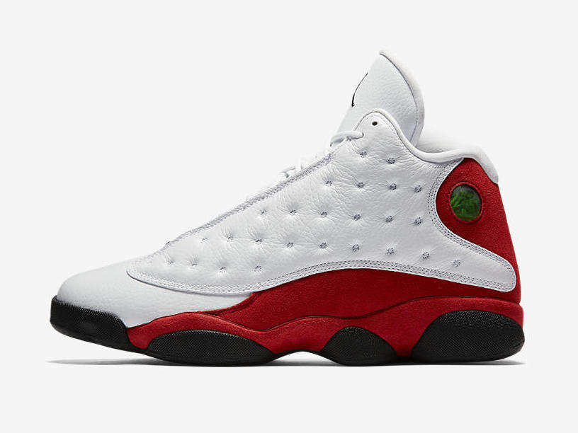 jordan 13 red white and blue