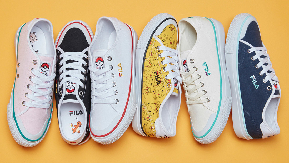 pokemon fila shoes