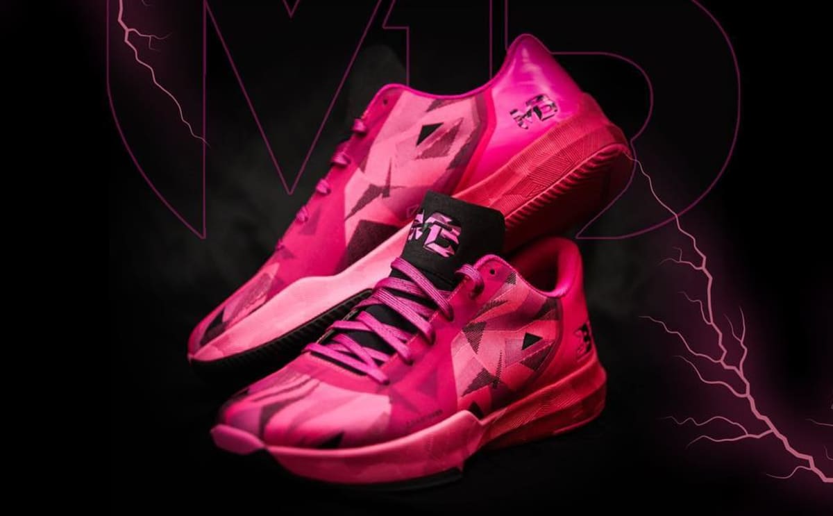 lamelo ball shoes pink