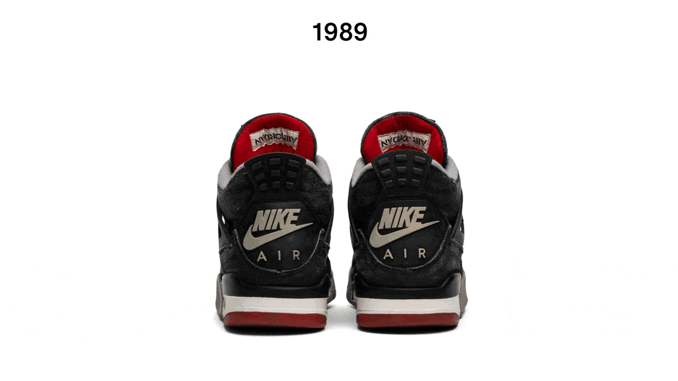 How the 'Bred' Air Jordan 4 Has Evolved