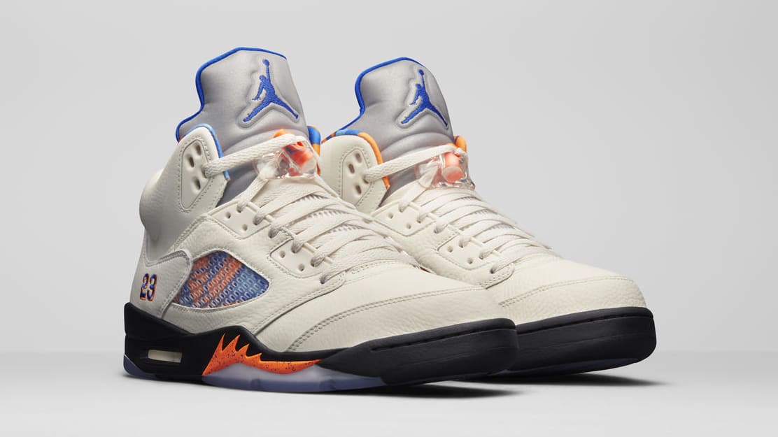 Air Jordan 5 V Sail Orange Peel Black Hyper Royal Release Date ... Air Jordan 5 Retro