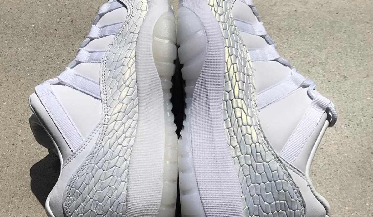 Air Jordan 11 Low White Heiress Real Fake Legit Check Sole Collector