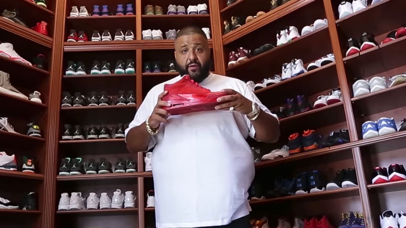 DJ Khaled's Sneaker Closet Can Be Yours 